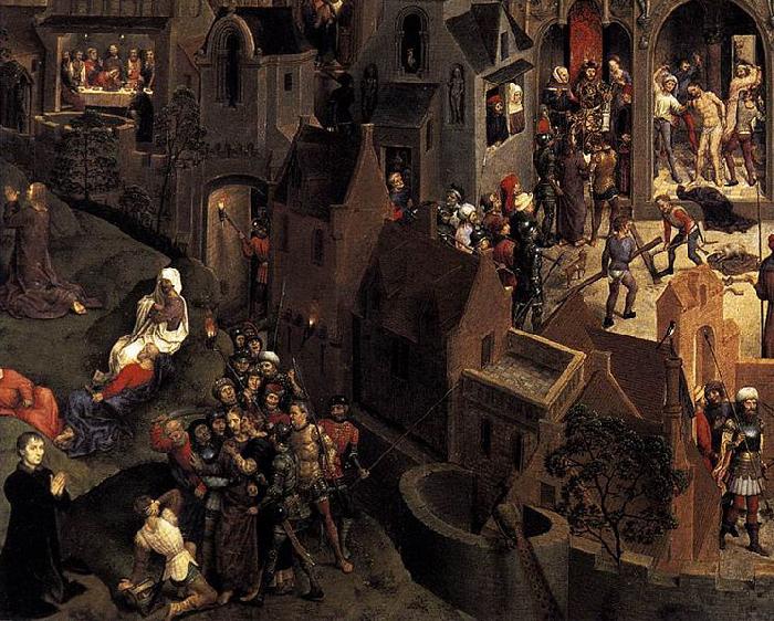Hans Memling Scenes from the Passion of Christ oil painting picture
